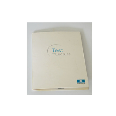 test lecture essilor